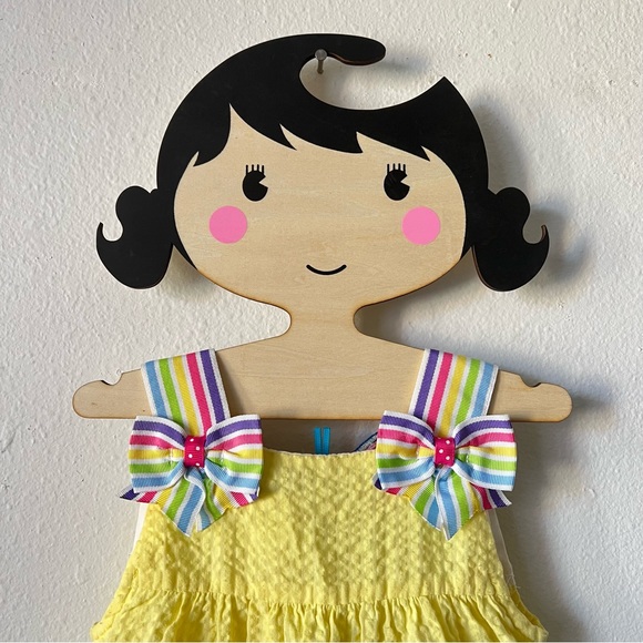 Emily Rose Multicolored Sun Dress with Ruffles Butterflies Bows Little Girls - Picture 2 of 6